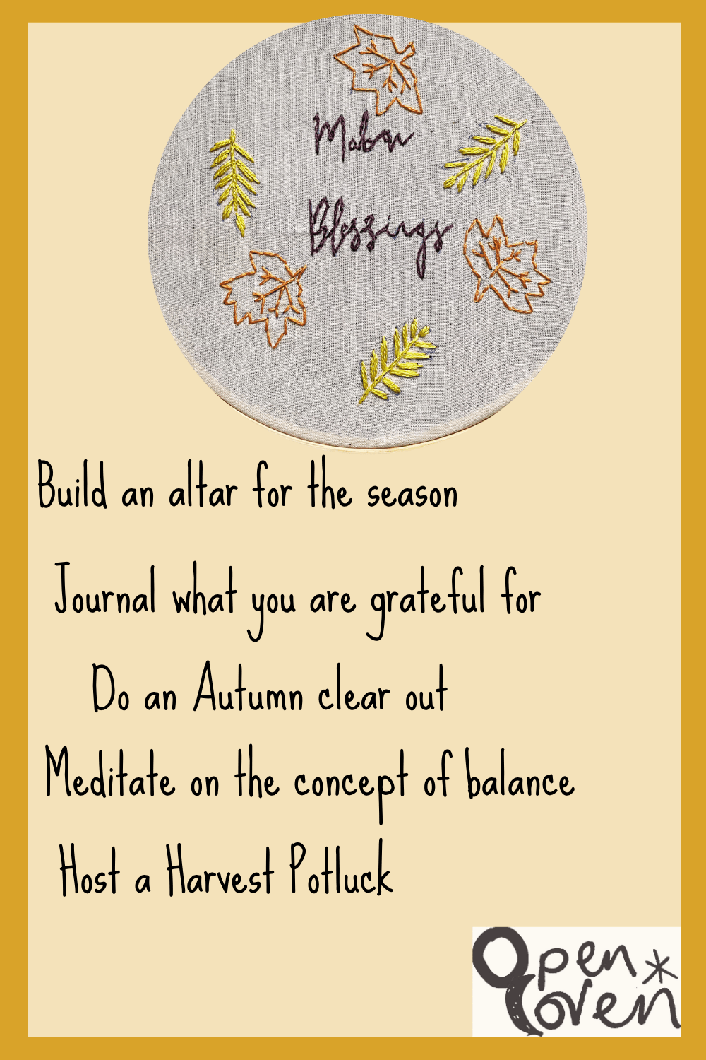 Celebrating the Autumn&nbsp;Equinox.