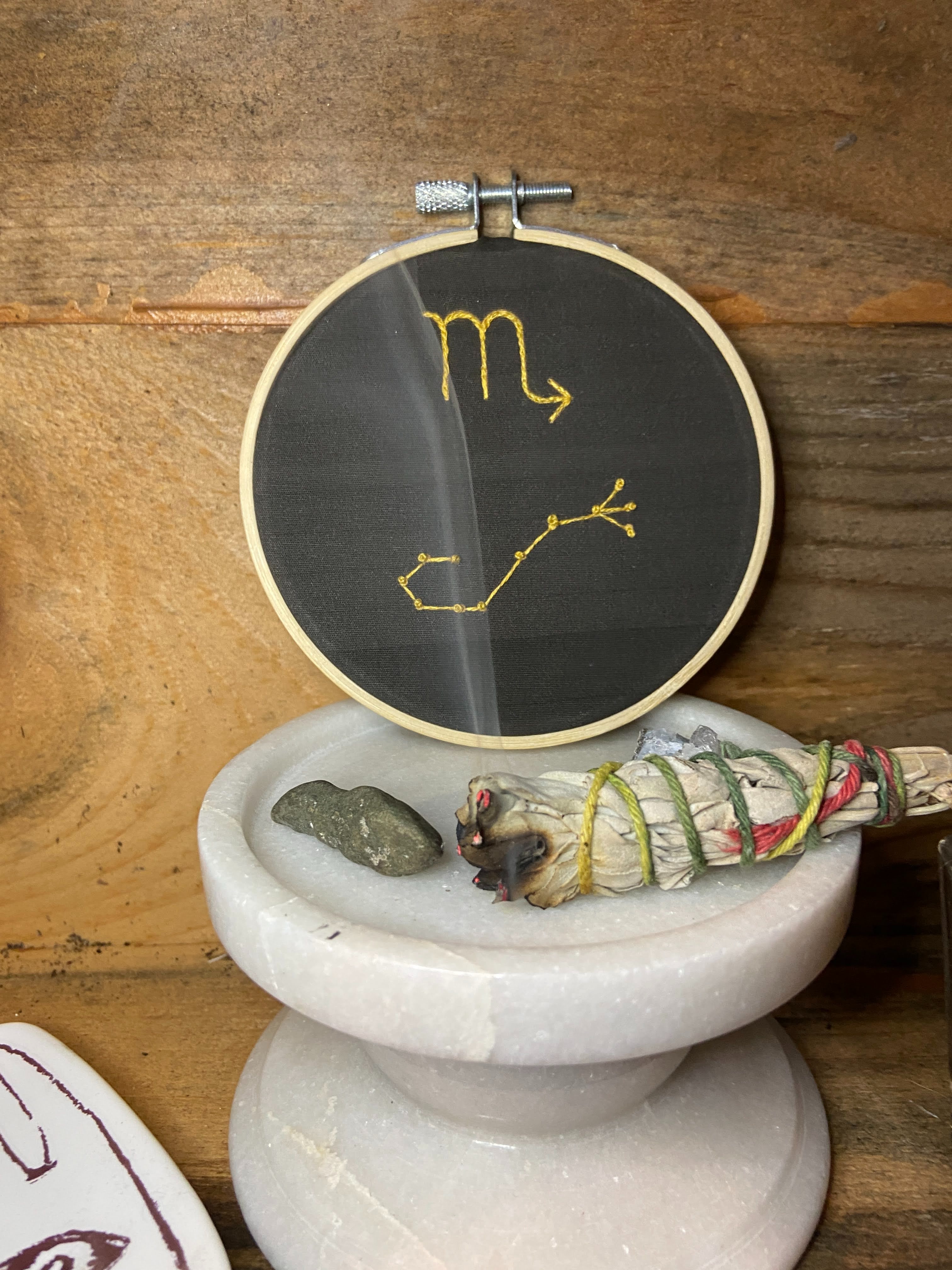 Celestial Beginnings: An Online Course on Beginning Embroidery